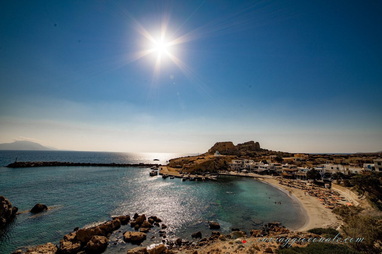 Il porticciolo di Finiki, Karpathos