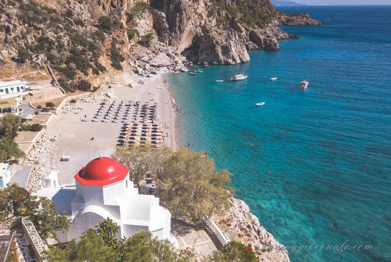 Karpathos dall'alto